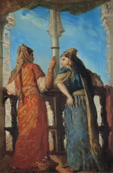Jewish Women at the Balcony, Algiers